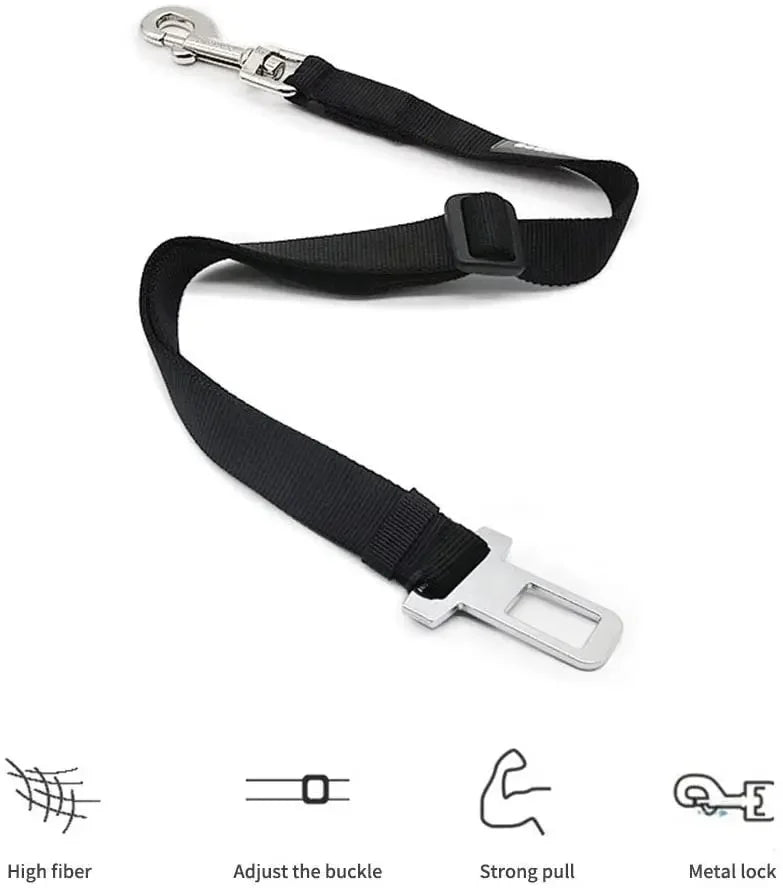 Safety Leash Seat Belt Clip